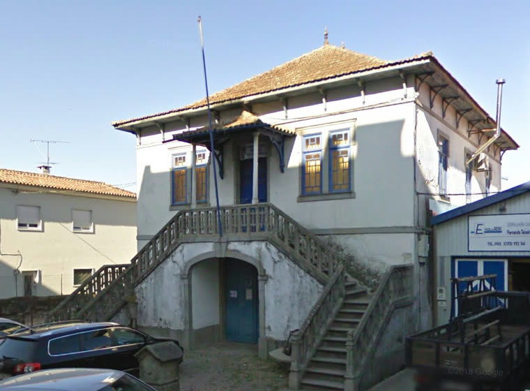 O edifício do novo atelier, na Rua Rebelo de Carvalho