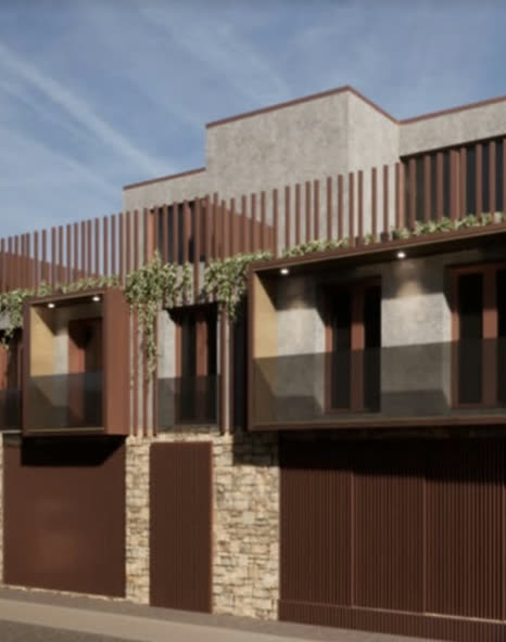 Render dos apartamentos Civitas